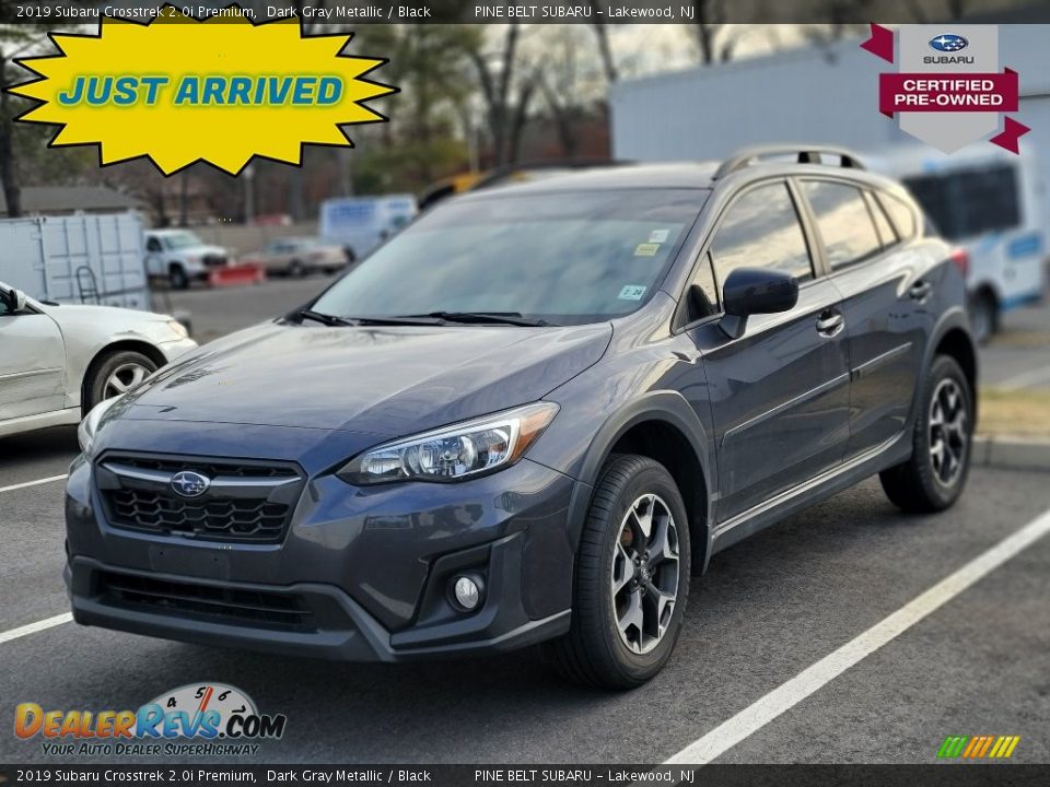 2019 Subaru Crosstrek 2.0i Premium Dark Gray Metallic / Black Photo #1