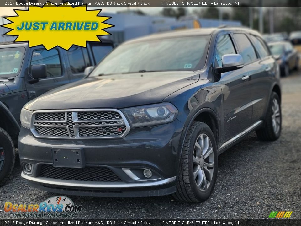 2017 Dodge Durango Citadel Anodized Platinum AWD DB Black Crystal / Black Photo #1