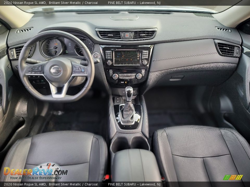 Dashboard of 2020 Nissan Rogue SL AWD Photo #6