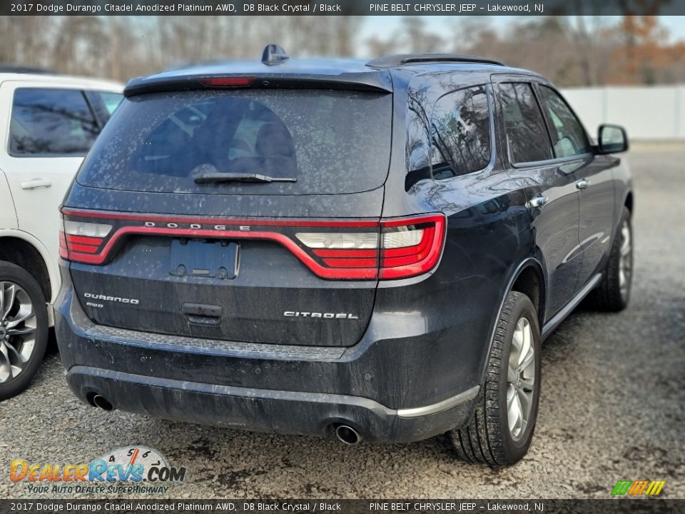 2017 Dodge Durango Citadel Anodized Platinum AWD DB Black Crystal / Black Photo #3