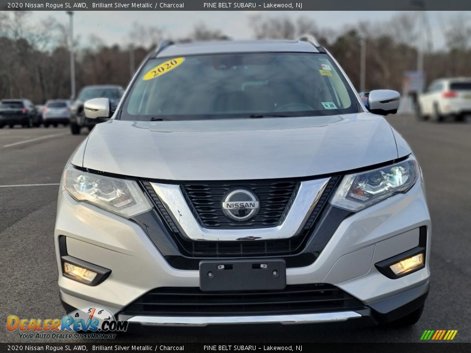 2020 Nissan Rogue SL AWD Brilliant Silver Metallic / Charcoal Photo #16