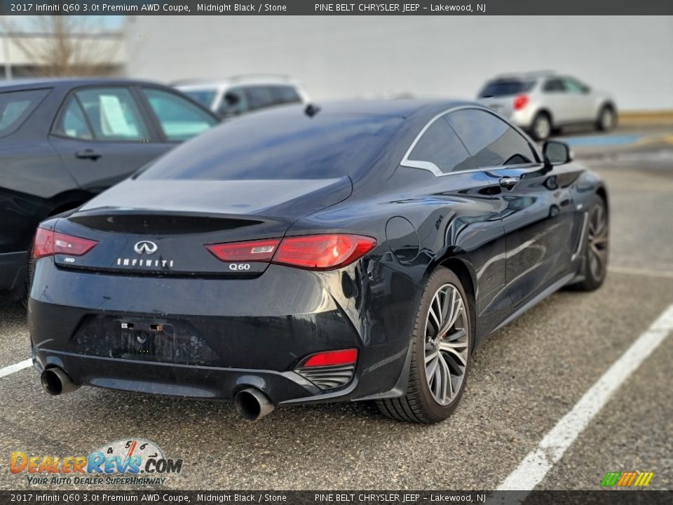 Midnight Black 2017 Infiniti Q60 3.0t Premium AWD Coupe Photo #4