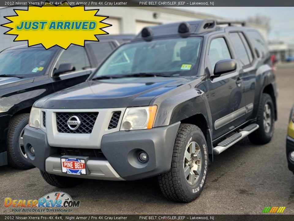 2012 Nissan Xterra Pro-4X 4x4 Night Armor / Pro 4X Gray Leather Photo #1