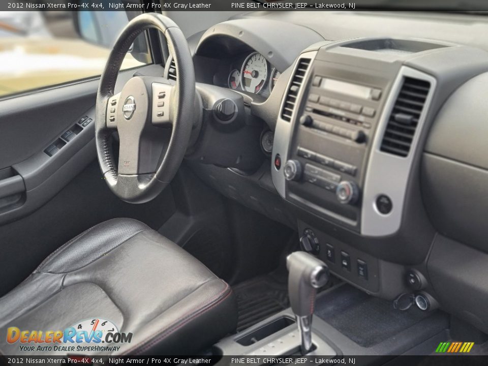 2012 Nissan Xterra Pro-4X 4x4 Night Armor / Pro 4X Gray Leather Photo #2