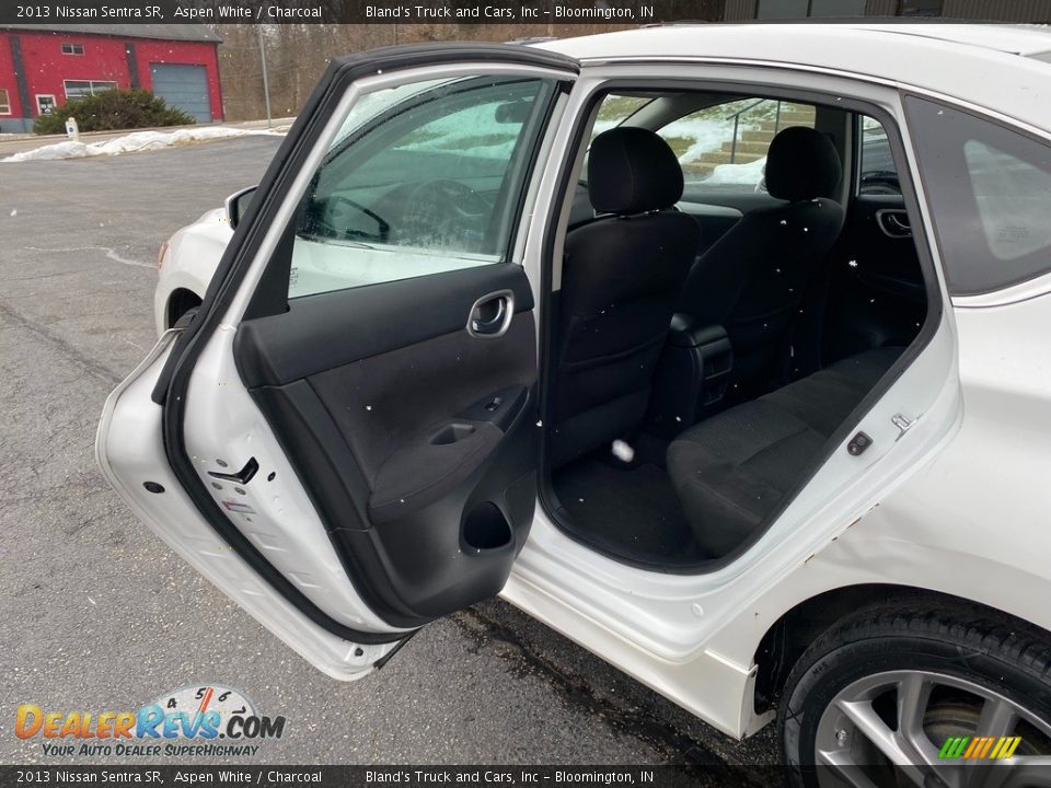 2013 Nissan Sentra SR Aspen White / Charcoal Photo #20