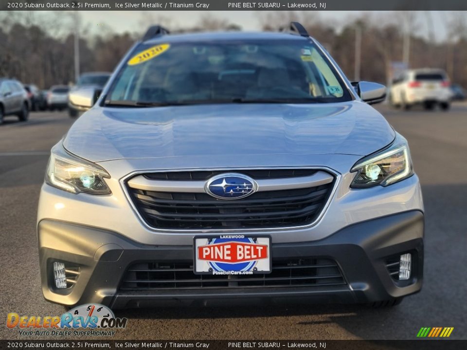 2020 Subaru Outback 2.5i Premium Ice Silver Metallic / Titanium Gray Photo #15