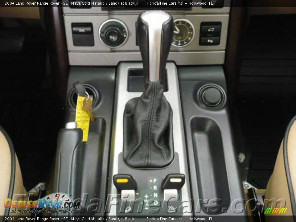 2004 Land Rover Range Rover HSE Maya Gold Metallic / Sand/Jet Black Photo #21