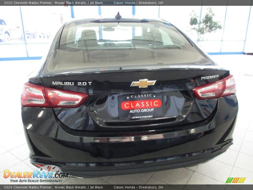 2020 Chevrolet Malibu Premier Mosaic Black Metallic / Jet Black Photo #8