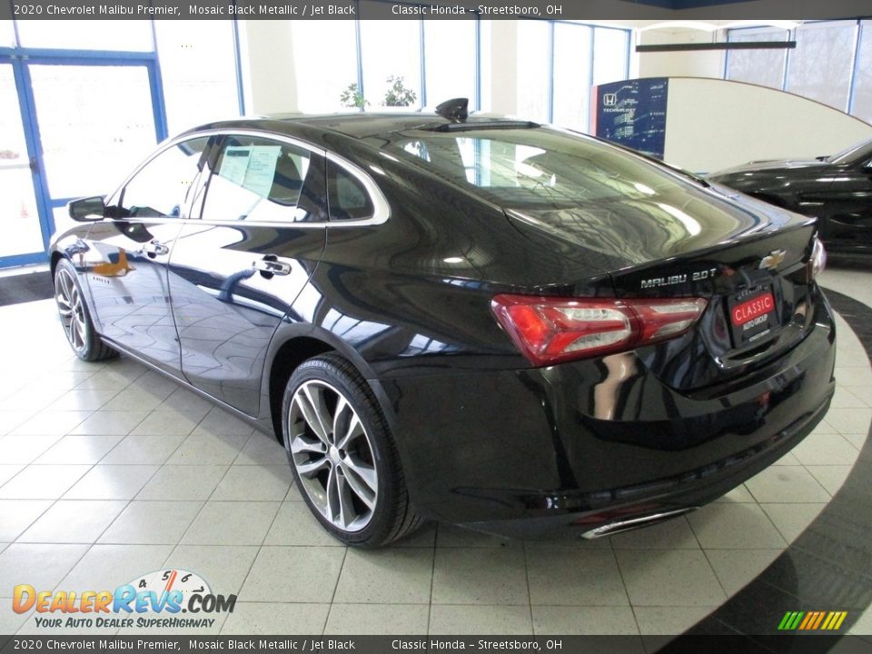2020 Chevrolet Malibu Premier Mosaic Black Metallic / Jet Black Photo #9