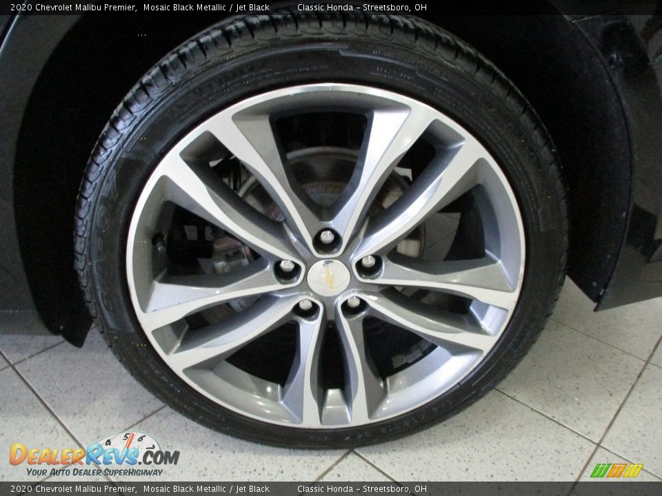 2020 Chevrolet Malibu Premier Mosaic Black Metallic / Jet Black Photo #11
