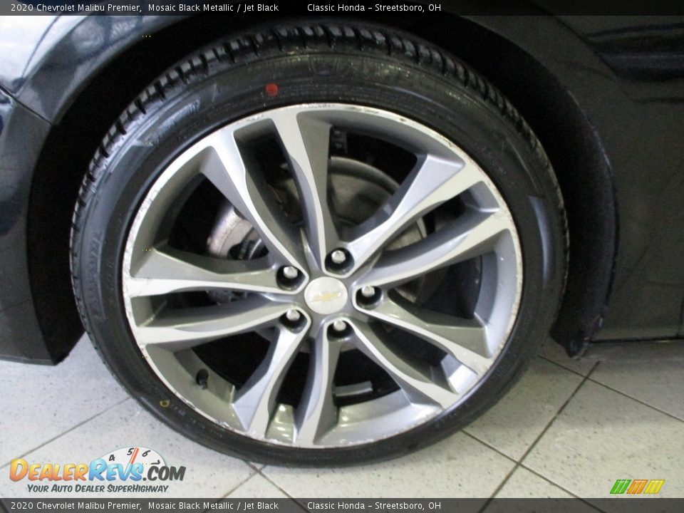 2020 Chevrolet Malibu Premier Mosaic Black Metallic / Jet Black Photo #12