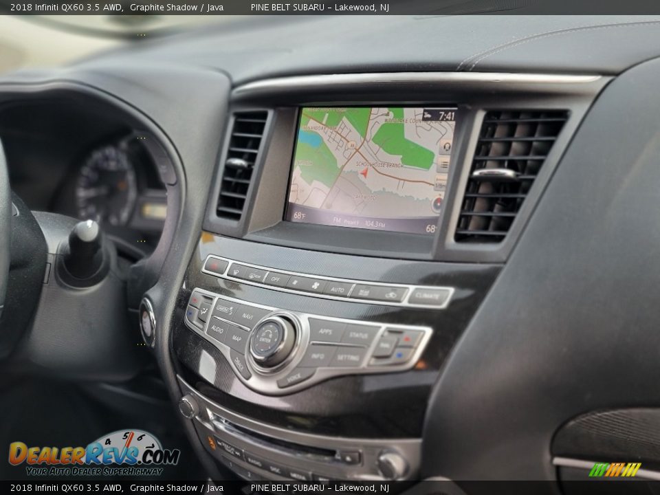 2018 Infiniti QX60 3.5 AWD Graphite Shadow / Java Photo #3