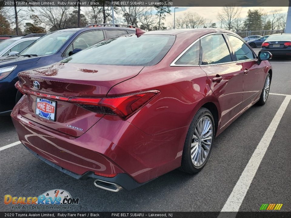 2020 Toyota Avalon Limited Ruby Flare Pearl / Black Photo #3