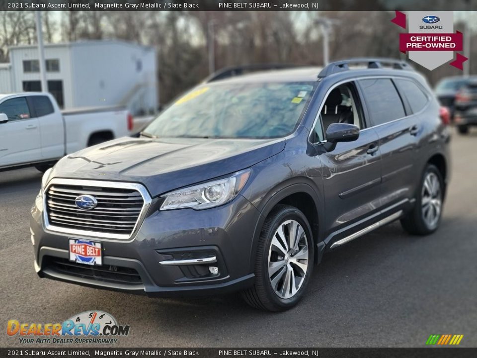 2021 Subaru Ascent Limited Magnetite Gray Metallic / Slate Black Photo #1