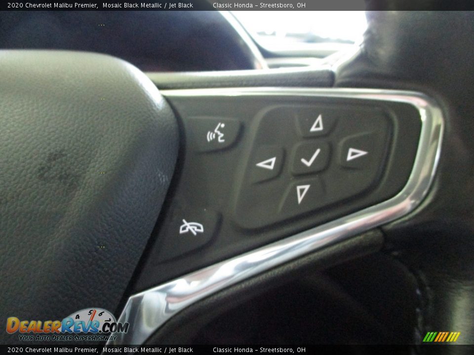 2020 Chevrolet Malibu Premier Mosaic Black Metallic / Jet Black Photo #31