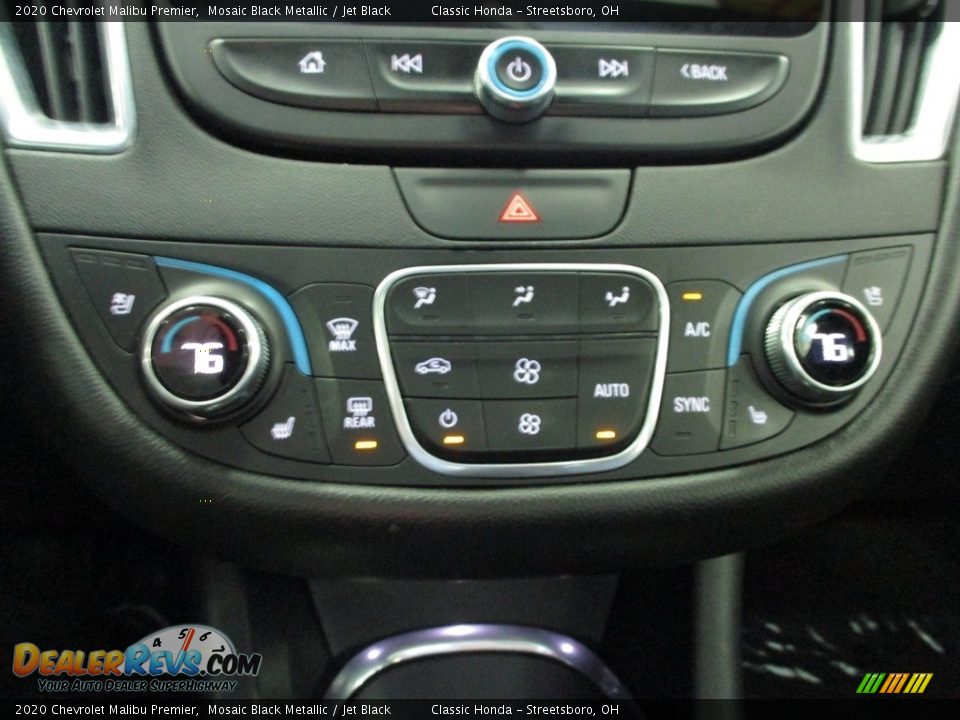 2020 Chevrolet Malibu Premier Mosaic Black Metallic / Jet Black Photo #34