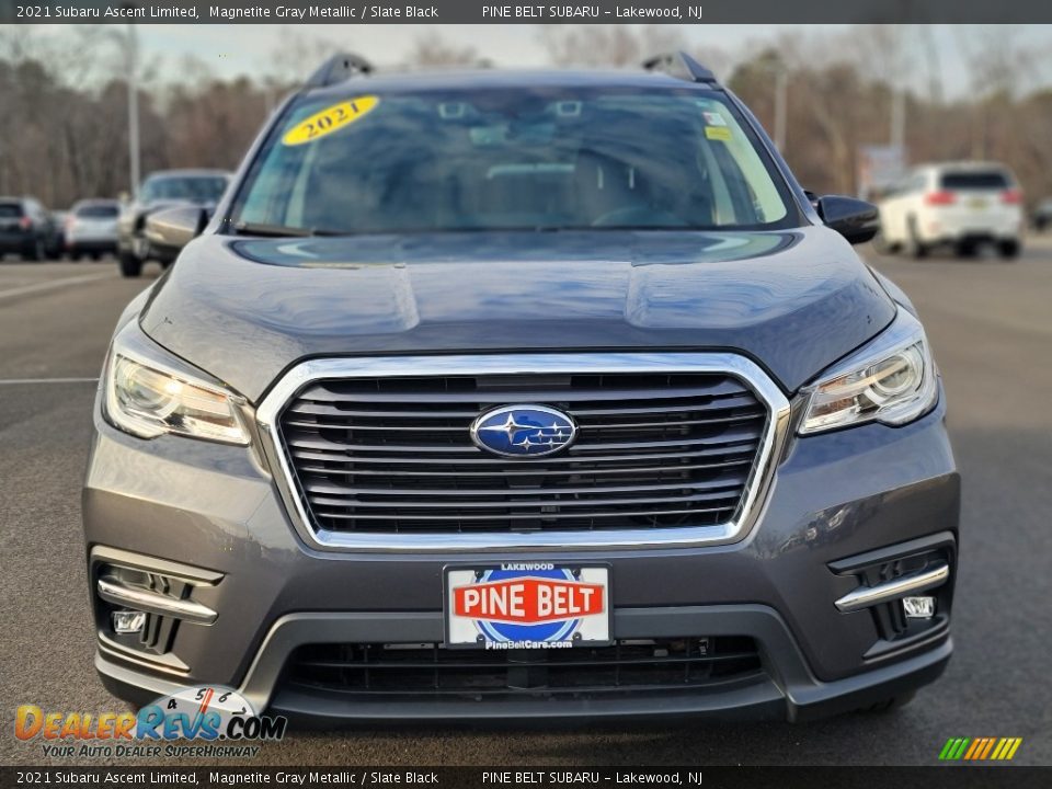 2021 Subaru Ascent Limited Magnetite Gray Metallic / Slate Black Photo #20