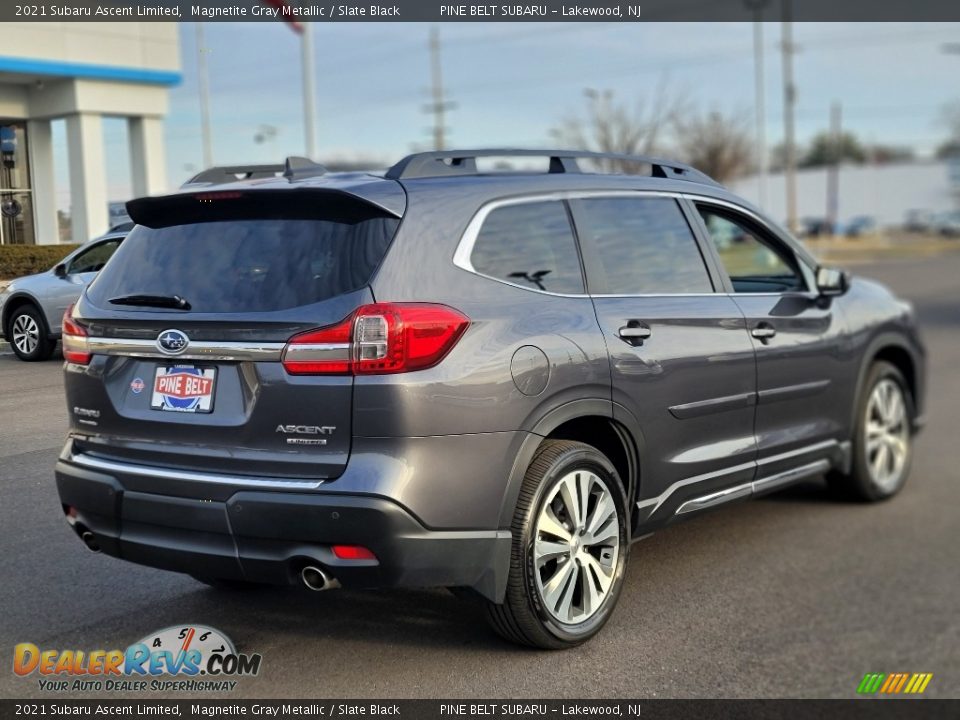 2021 Subaru Ascent Limited Magnetite Gray Metallic / Slate Black Photo #24