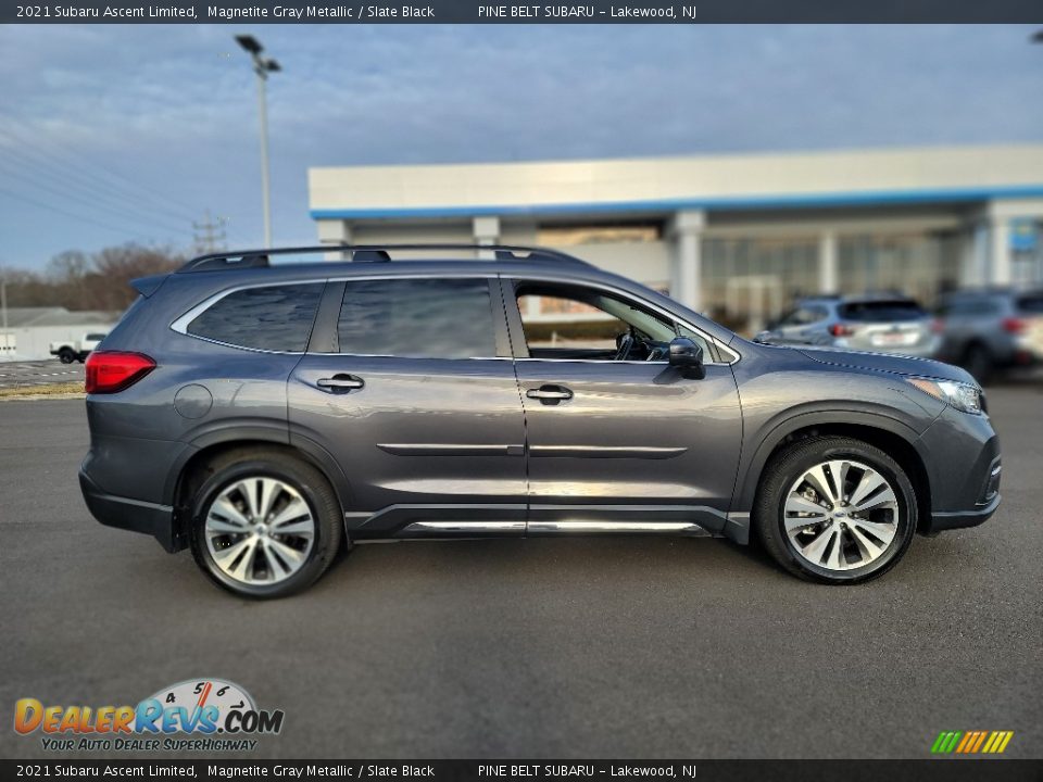 2021 Subaru Ascent Limited Magnetite Gray Metallic / Slate Black Photo #25