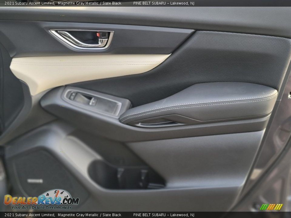 2021 Subaru Ascent Limited Magnetite Gray Metallic / Slate Black Photo #27