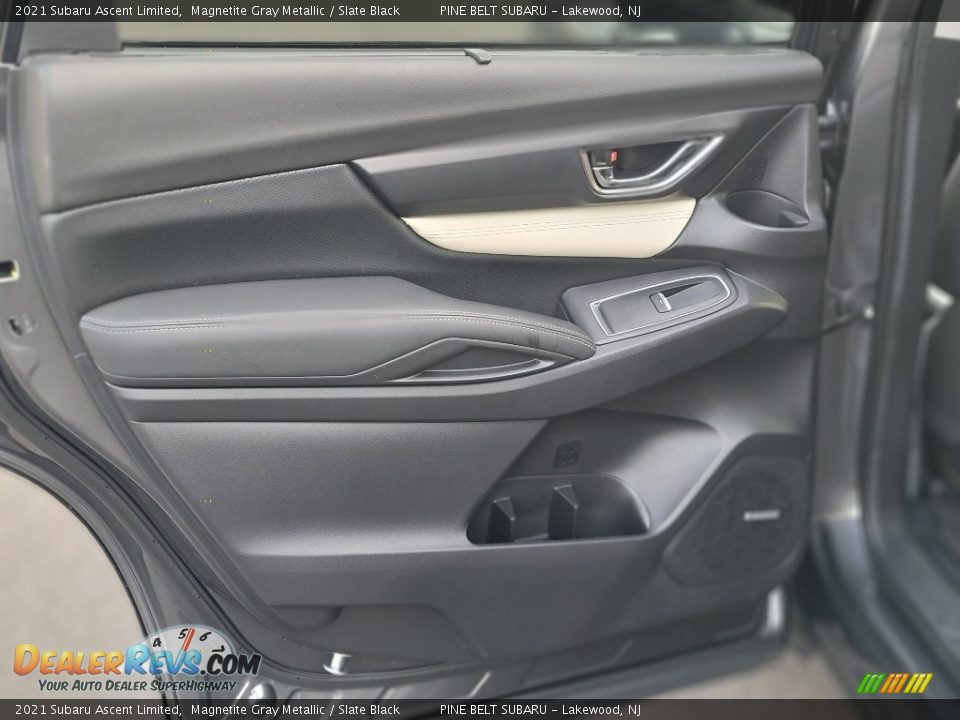 2021 Subaru Ascent Limited Magnetite Gray Metallic / Slate Black Photo #35