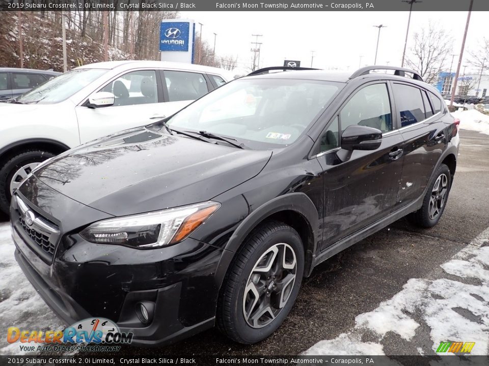 2019 Subaru Crosstrek 2.0i Limited Crystal Black Silica / Black Photo #1