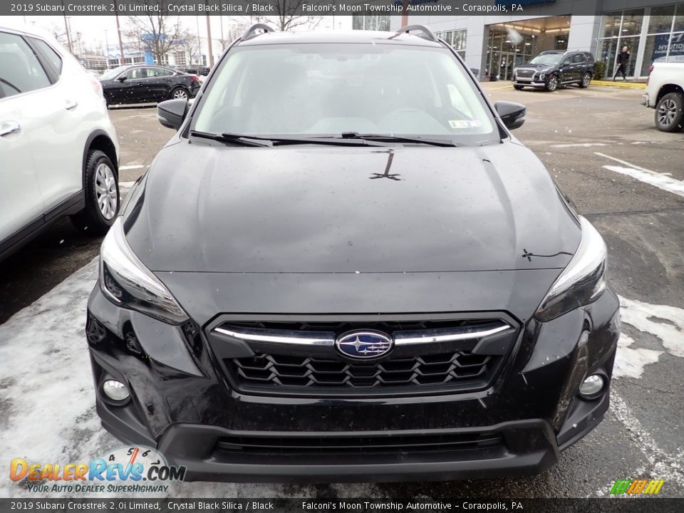 2019 Subaru Crosstrek 2.0i Limited Crystal Black Silica / Black Photo #3