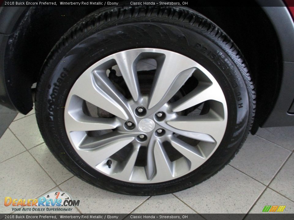 2018 Buick Encore Preferred Winterberry Red Metallic / Ebony Photo #6