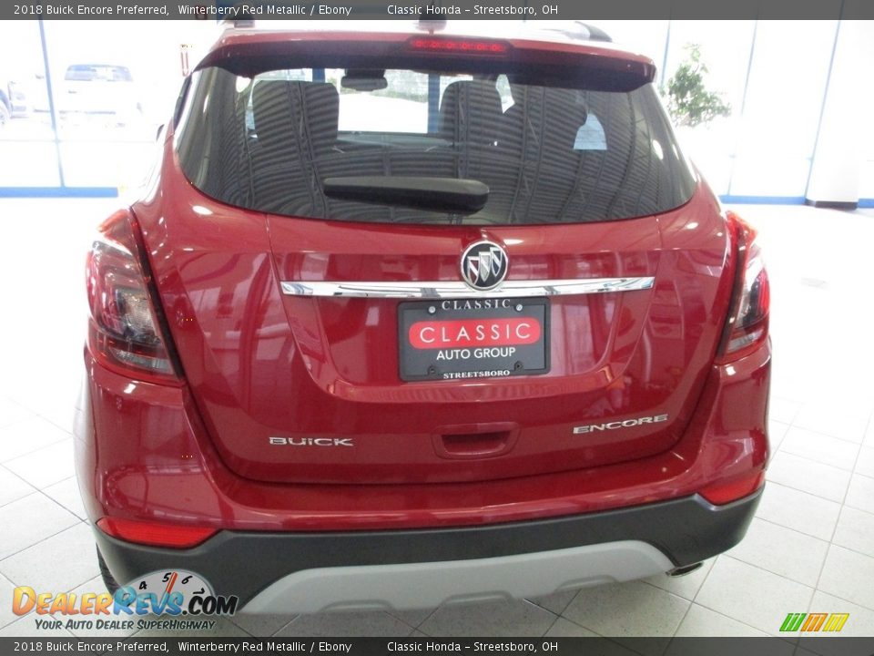 2018 Buick Encore Preferred Winterberry Red Metallic / Ebony Photo #8