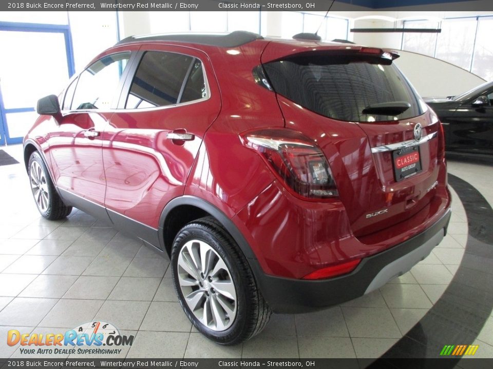 2018 Buick Encore Preferred Winterberry Red Metallic / Ebony Photo #9