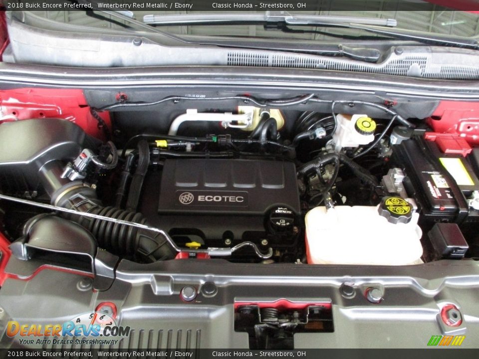 2018 Buick Encore Preferred Winterberry Red Metallic / Ebony Photo #13