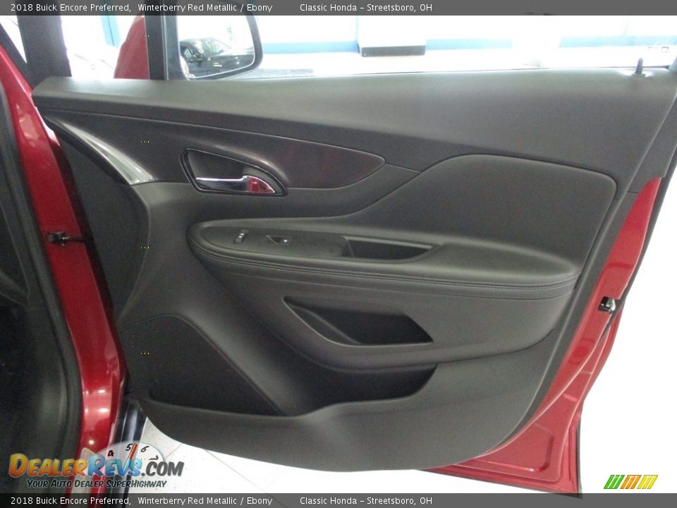 2018 Buick Encore Preferred Winterberry Red Metallic / Ebony Photo #14