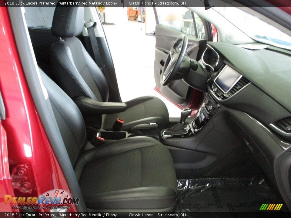 2018 Buick Encore Preferred Winterberry Red Metallic / Ebony Photo #16