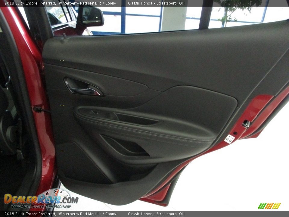 2018 Buick Encore Preferred Winterberry Red Metallic / Ebony Photo #17