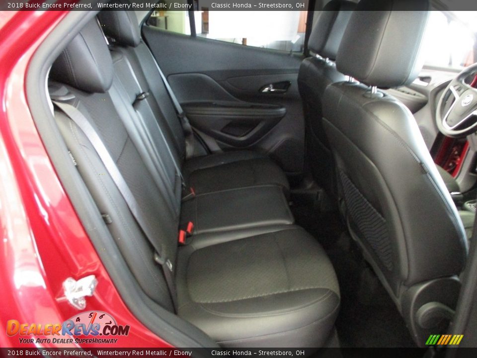 2018 Buick Encore Preferred Winterberry Red Metallic / Ebony Photo #19