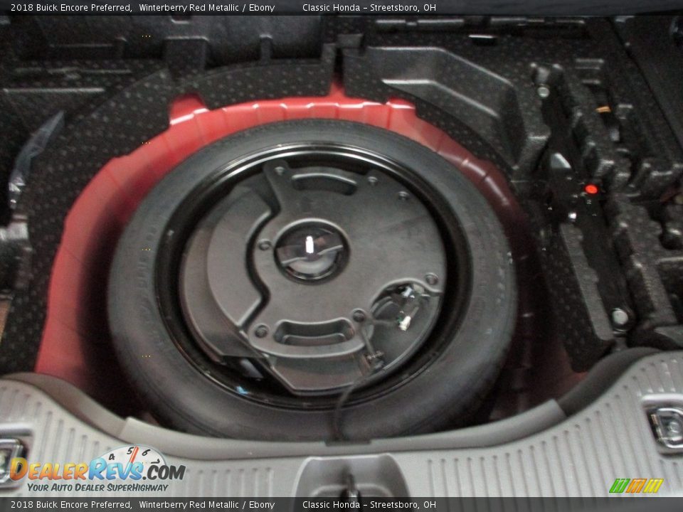 2018 Buick Encore Preferred Winterberry Red Metallic / Ebony Photo #21