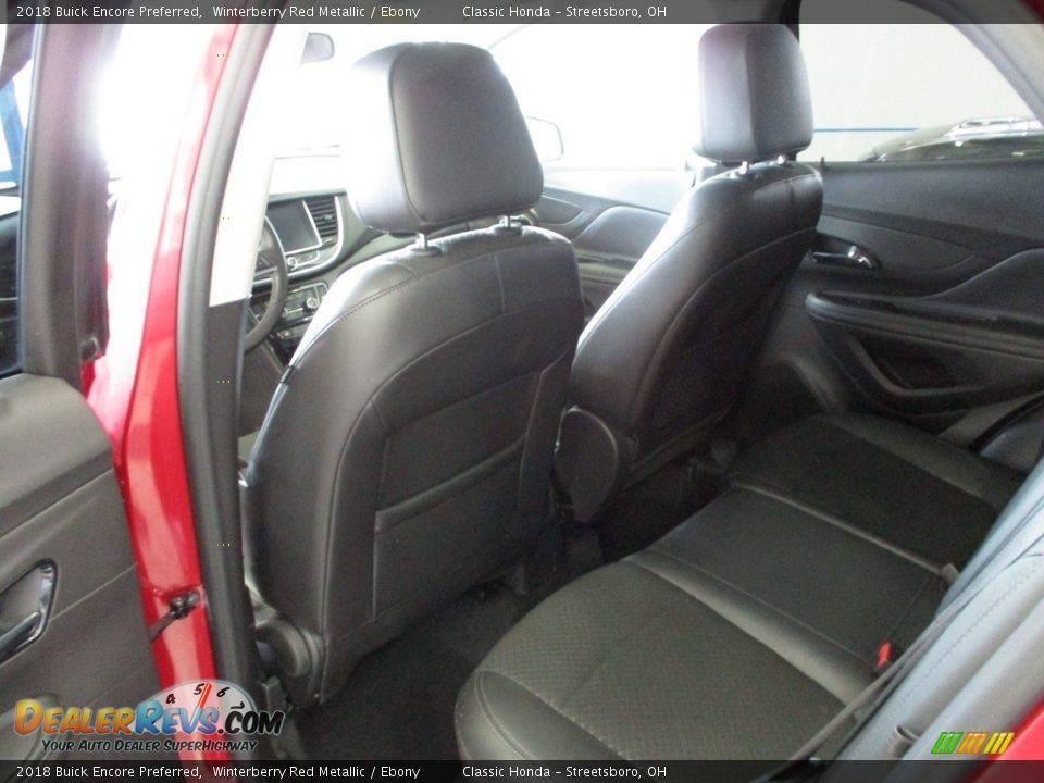 2018 Buick Encore Preferred Winterberry Red Metallic / Ebony Photo #23
