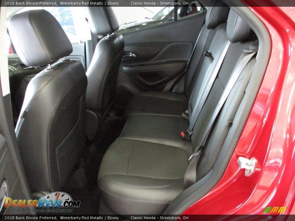 2018 Buick Encore Preferred Winterberry Red Metallic / Ebony Photo #24