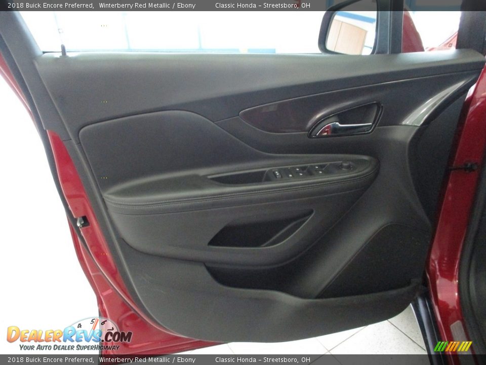 2018 Buick Encore Preferred Winterberry Red Metallic / Ebony Photo #25
