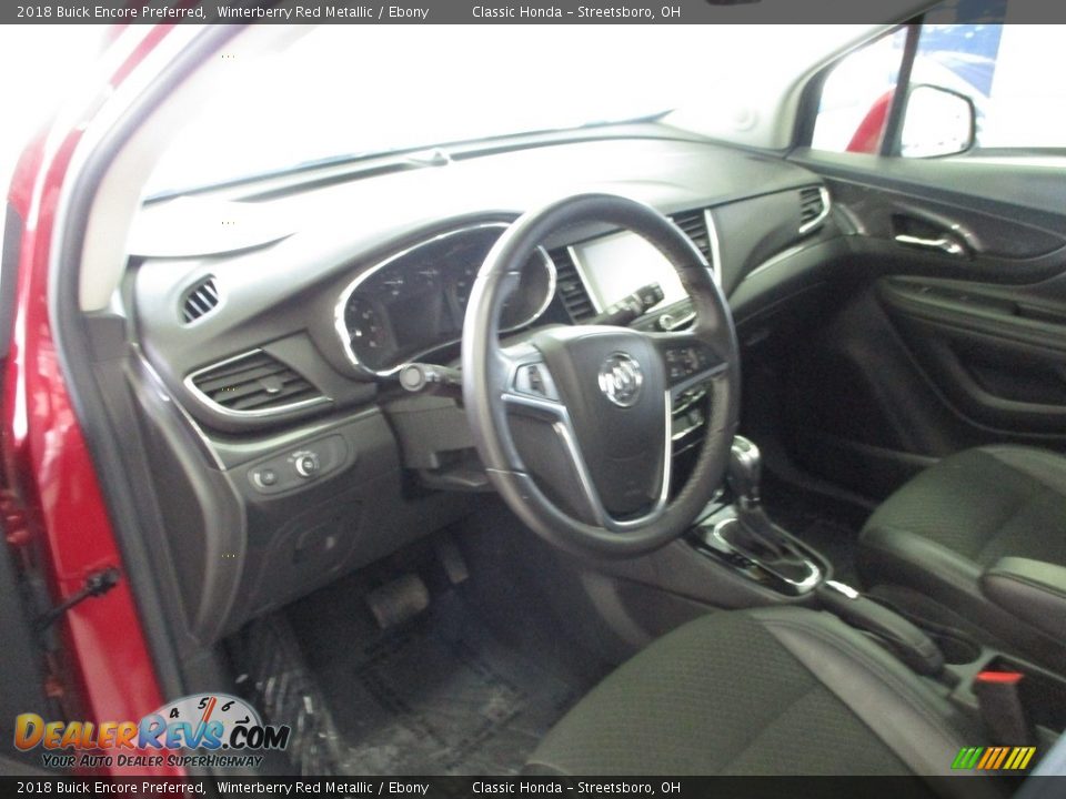 2018 Buick Encore Preferred Winterberry Red Metallic / Ebony Photo #26