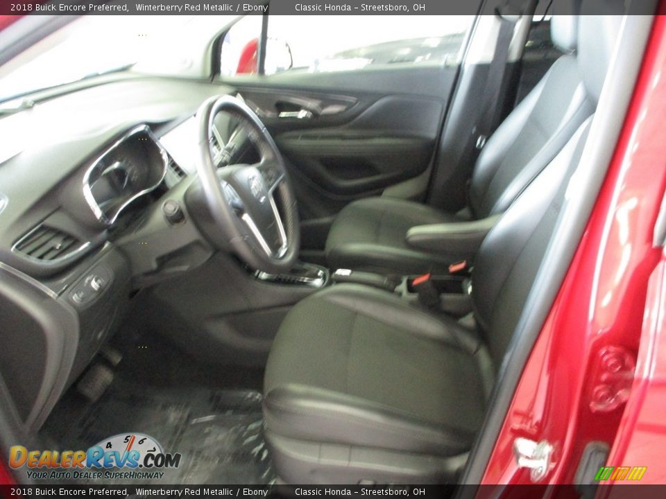 2018 Buick Encore Preferred Winterberry Red Metallic / Ebony Photo #27