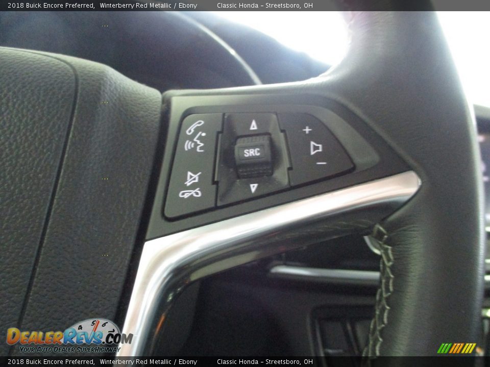 2018 Buick Encore Preferred Winterberry Red Metallic / Ebony Photo #29