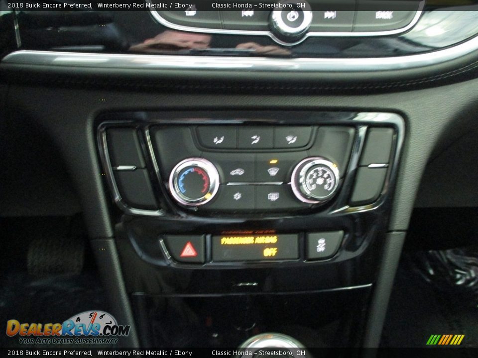 2018 Buick Encore Preferred Winterberry Red Metallic / Ebony Photo #32