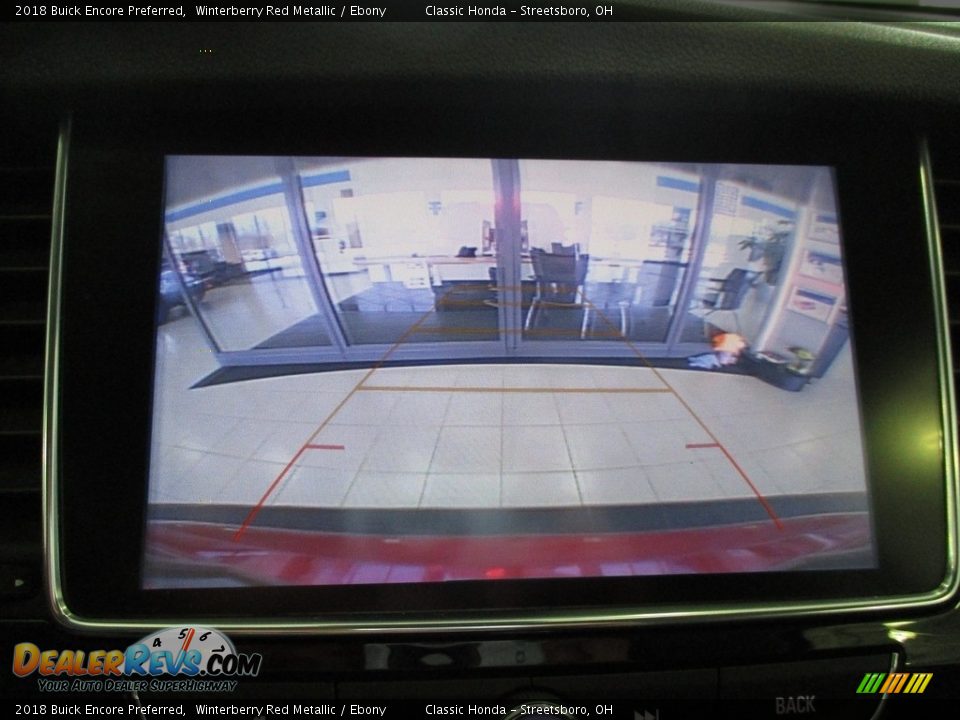 2018 Buick Encore Preferred Winterberry Red Metallic / Ebony Photo #36