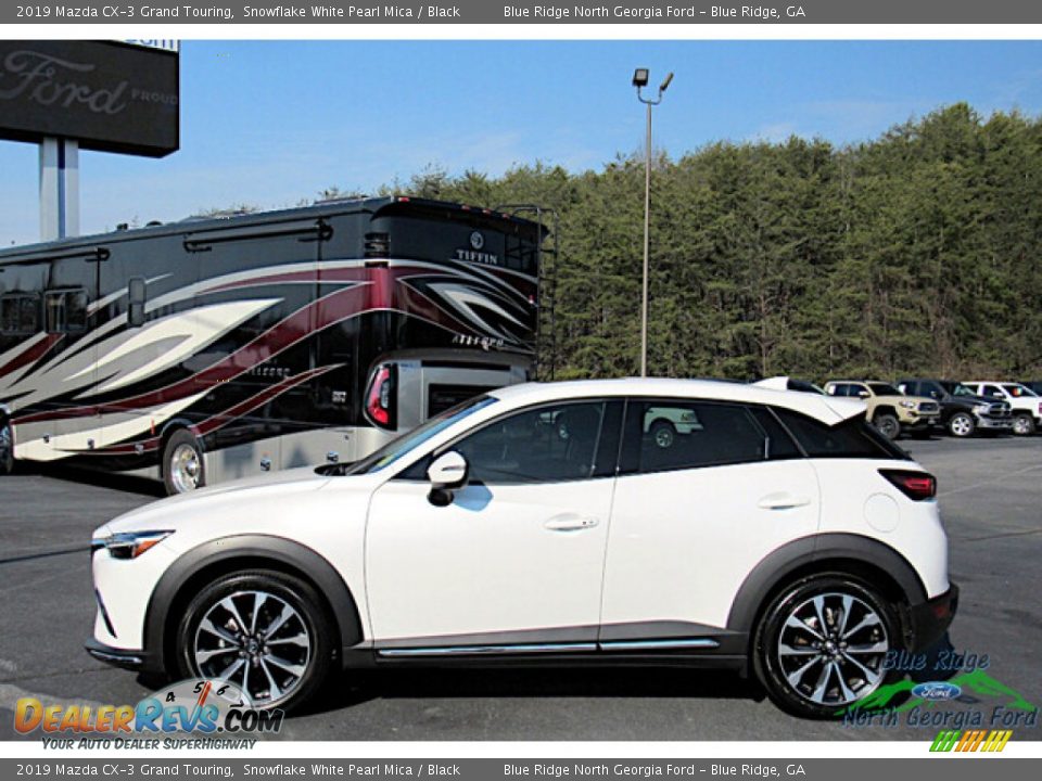 2019 Mazda CX-3 Grand Touring Snowflake White Pearl Mica / Black Photo #2