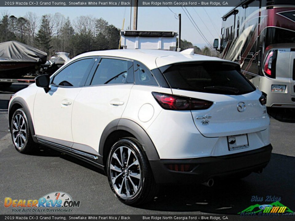 2019 Mazda CX-3 Grand Touring Snowflake White Pearl Mica / Black Photo #3