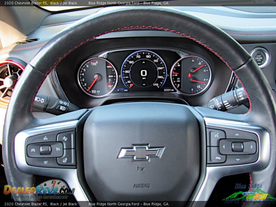 2020 Chevrolet Blazer RS Black / Jet Black Photo #17