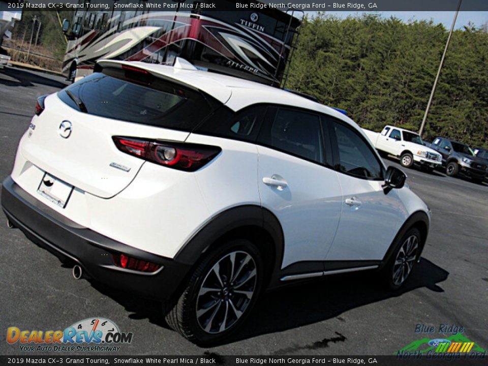 2019 Mazda CX-3 Grand Touring Snowflake White Pearl Mica / Black Photo #26