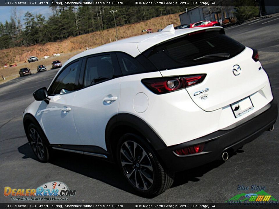 2019 Mazda CX-3 Grand Touring Snowflake White Pearl Mica / Black Photo #27