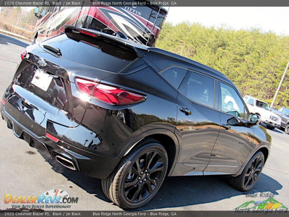 2020 Chevrolet Blazer RS Black / Jet Black Photo #27